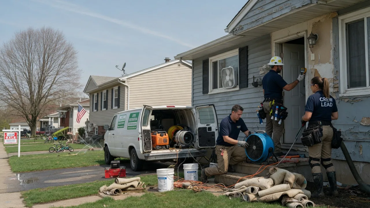 Flood Cleanup in East Wallingford, VT near me