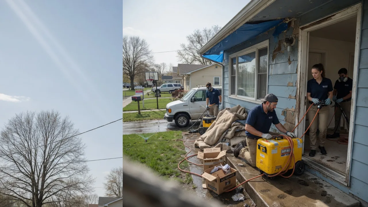 Basement Flood Cleanup in East Wallingford, VT near me